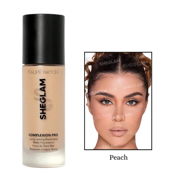 Sheglam Complexion Pro Long Lasting Breathable Matte Foundation price in bangladesh, Sheglam foundation, Sheglam matte foundation, Sheglam long lasting foundation, Sheglam full coverage foundation, Sheglam complexion pro foundation, Taupe notch, Top notch, Go go gorgeous 