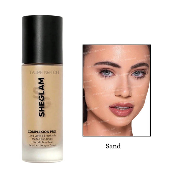 Sheglam Complexion Pro Long Lasting Breathable Matte Foundation price in bangladesh, Sheglam foundation, Sheglam matte foundation, Sheglam long lasting foundation, Sheglam full coverage foundation, Sheglam complexion pro foundation, Taupe notch, Top notch, Go go gorgeous 