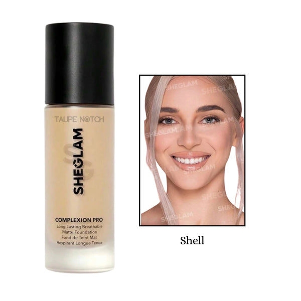 Sheglam Complexion Pro Long Lasting Breathable Matte Foundation price in bangladesh, Sheglam foundation, Sheglam matte foundation, Sheglam long lasting foundation, Sheglam full coverage foundation, Sheglam complexion pro foundation, Taupe notch, Top notch, Go go gorgeous 