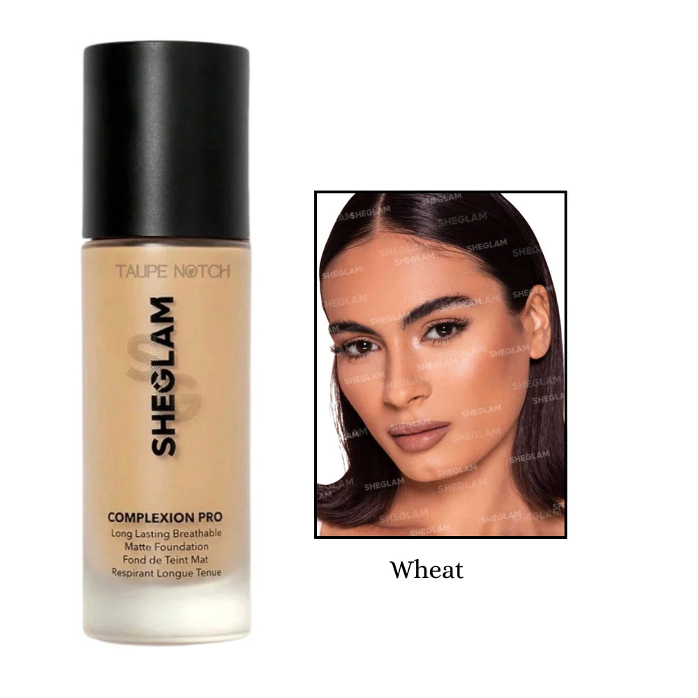 Sheglam Complexion Pro Long Lasting Breathable Matte Foundation price in bangladesh, Sheglam foundation, Sheglam matte foundation, Sheglam long lasting foundation, Sheglam full coverage foundation, Sheglam complexion pro foundation, Taupe notch, Top notch, Go go gorgeous 