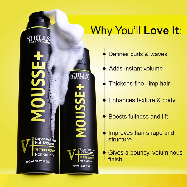Shills Hair Mousse+ 200ml