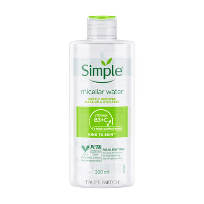 Simple Kind To Skin Micellar Cleansing Water 200 ml