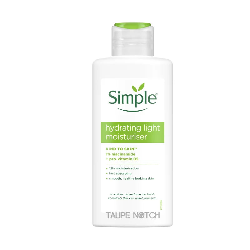 Simple Hydrating Light Moisturiser Price in bangladesh , Simple Hydrating Light Moisturiser , simple light moisturiser, simple moisturiser , simple skincare, 100% orginal products in bangladesh,authentic Makeup store in bangladesh, sephora in Bangladesh, taupe notch, go go gorgeous. 