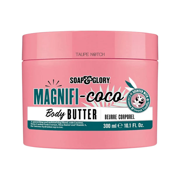 Soap & Glory Magnifi-Coco body butter, pink tub, 300 ml