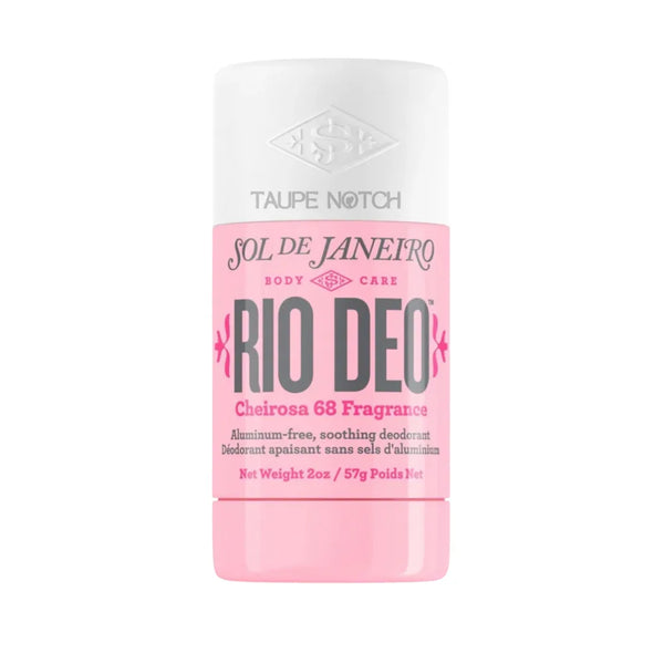 Sol de Janeiro aluminum-free deodorant stick with pink Cheirosa 68 label