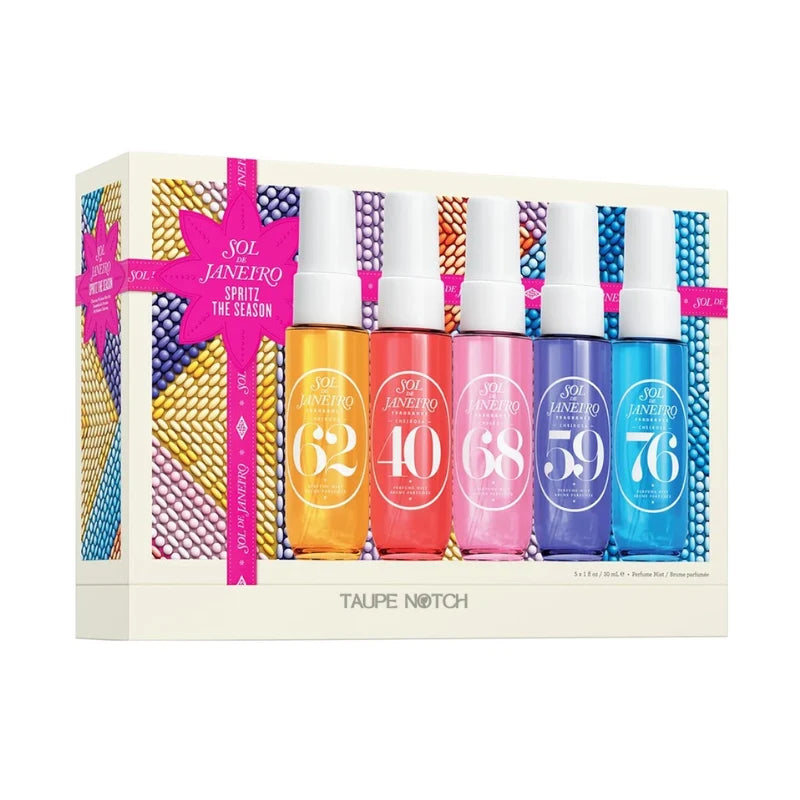 Sol de Janeiro Spritz the Season Gift Set Price in bangladesh , sol de janeiro mist in bd, sol de janeiro Cheirosa 62 Perfume Mist, sol de janeiro Cheirosa 68 Perfume Mist, sol de janeiro Cheirosa 40 Perfume Mist , sol de janeiro Cheirosa 76 Perfume Mist, sol de janeiro mist, 100% orginal products in bangladesh,authentic Makeup store in bangladesh, sephora in Bangladesh, taupe notch, go go gorgeous. 