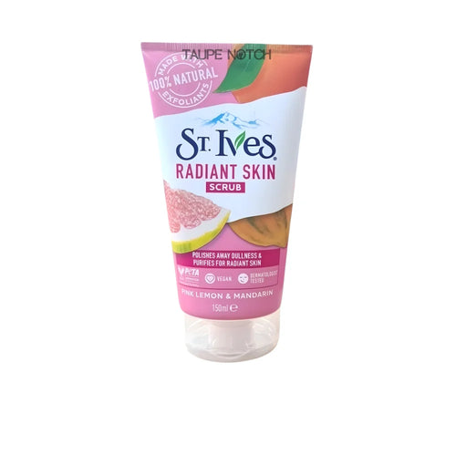 St. Ives Radiant Skin Pink Lemon & Mandarin Orange Scrub - 150ml