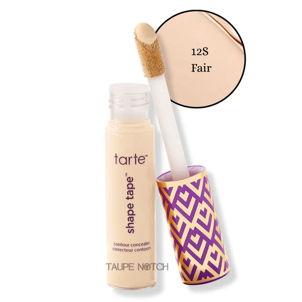 Shape Tape concealer, shade 12S Fair with doe-foot applicator tip