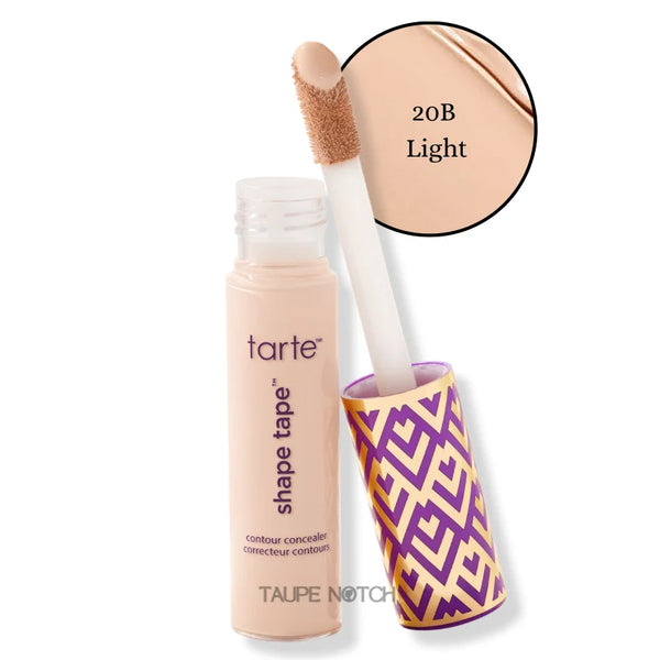 Shape Tape concealer, shade 20B Light with doe-foot applicator tip