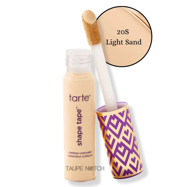 Shape Tape concealer, shade 20S Light Sand with doe-foot applicator tip