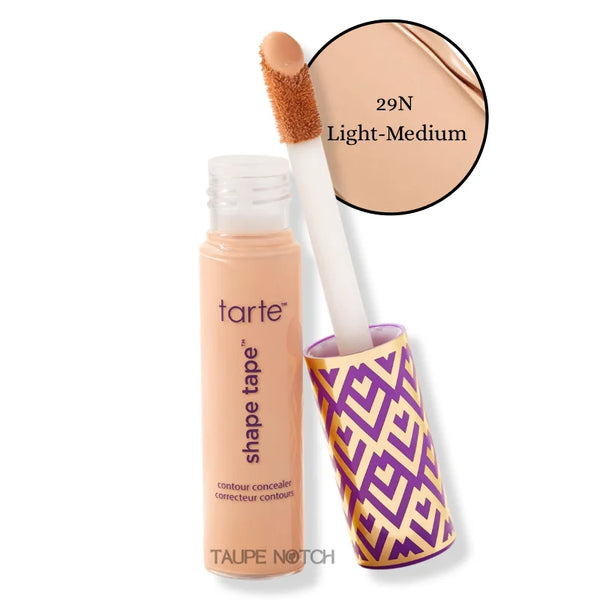 Shape Tape concealer, shade 29N Light-Medium with doe-foot applicator tip