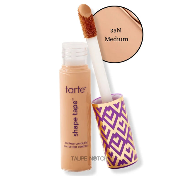 Tarte Shape Tape concealer in 35N Medium with doe-foot applicator