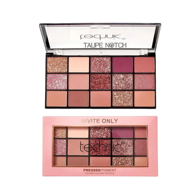 Technic Pressed Pigment Eyeshadow Palette - Invite Only