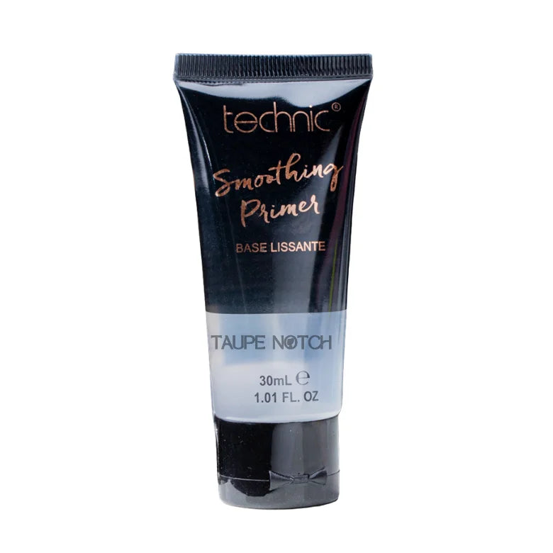 Technic smoothing face primer tube, black and gold, 30 mL
