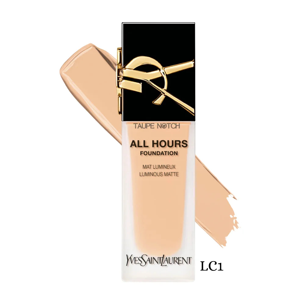 YSL All Hours Foundation lc1 price in bangladesh,Ysl matte foundation,Ysl all hour foundation,Ysl all hour matte foundation lc1,authenic cosmetics store in bangladesh, 100% original product in bangladesh, taupe notch, go go gorgeous, lavishta. sephora in bangladesh. 