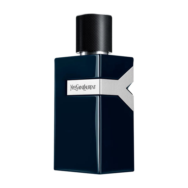 Yves Saint Laurent perfume bottle on a white background